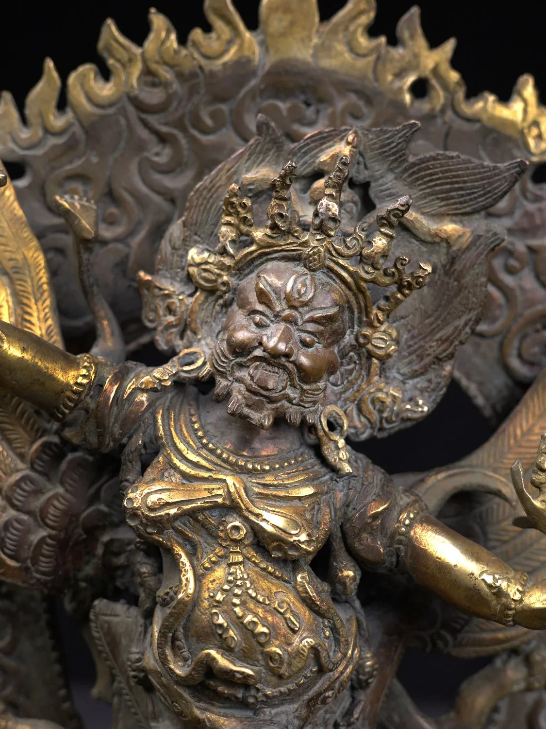 Vajrakilaya Phurba | Antique Buddhist Ritual Dagger Statue